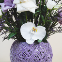 Purple Delphinium Vase