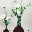 Daffodil Collection | Burgundy vases