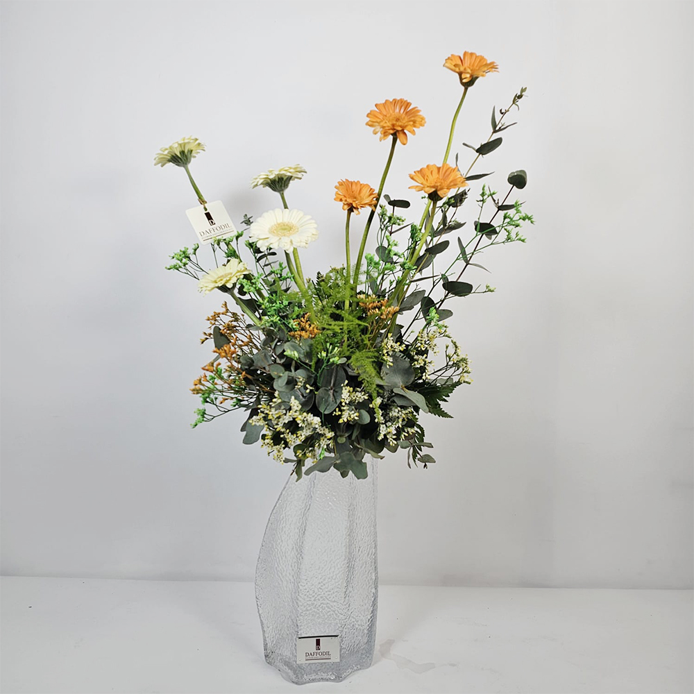 Gerbera flower vase