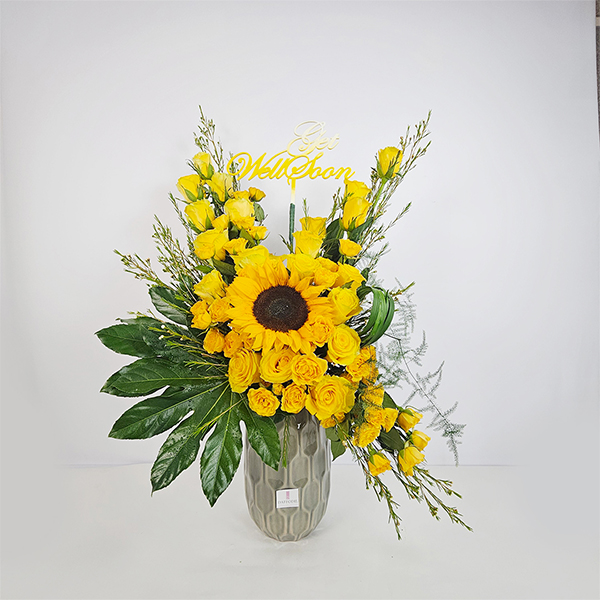 Sunflower vase VN1