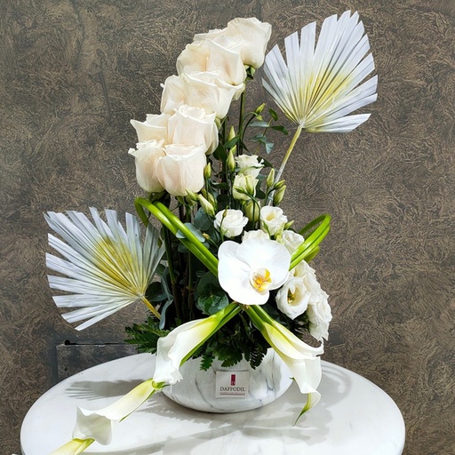 White Vase 38