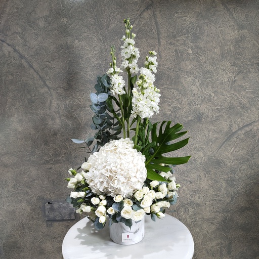 White Vase 48