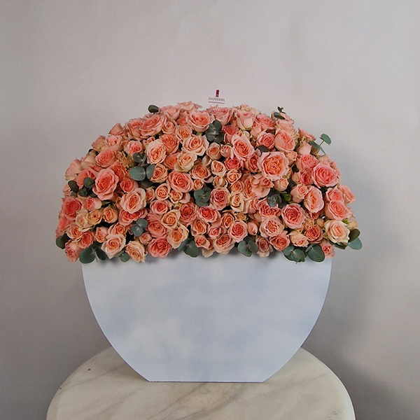 peach bouquet