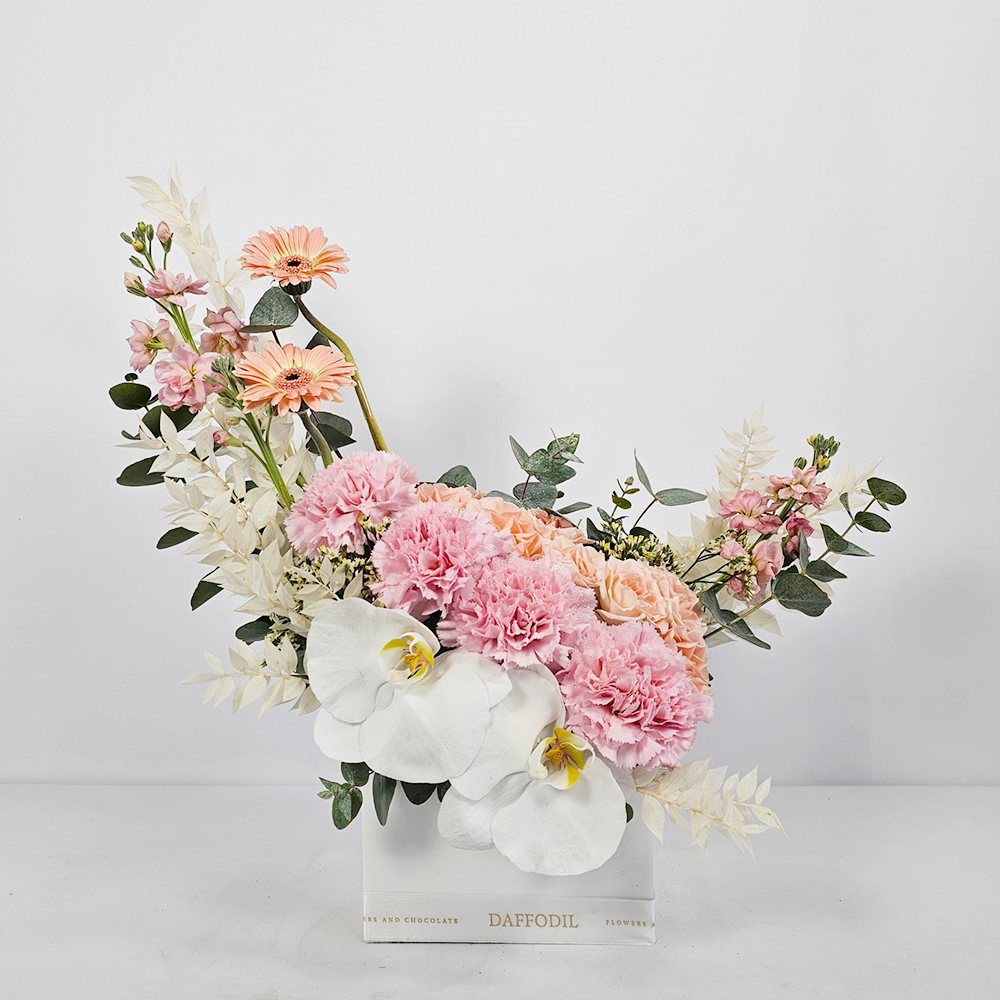 white Ruscus Bouquet