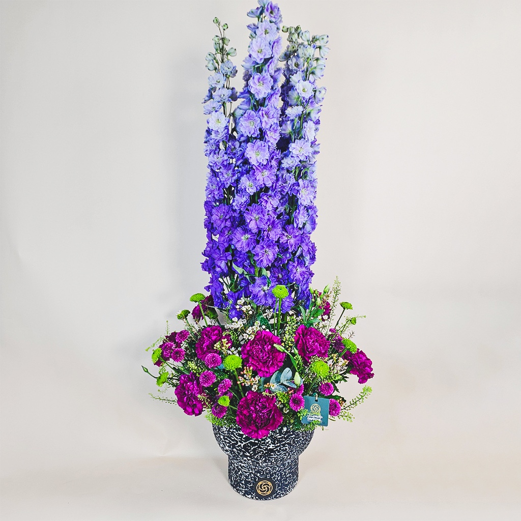 Delphinium Breeze Vase