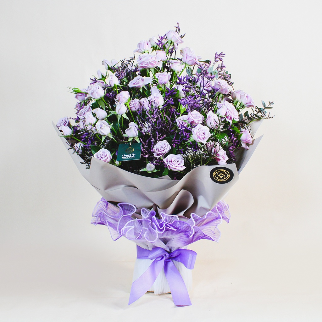 Purple Limonium Bouquet