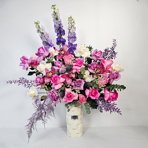 Delphinium flower bouquet