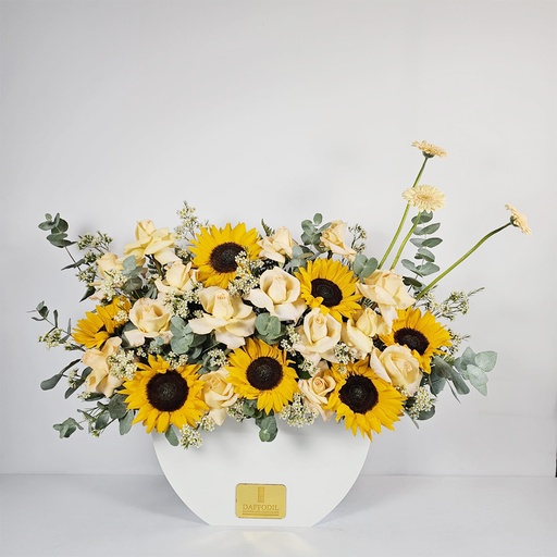 New sunflower bouquet