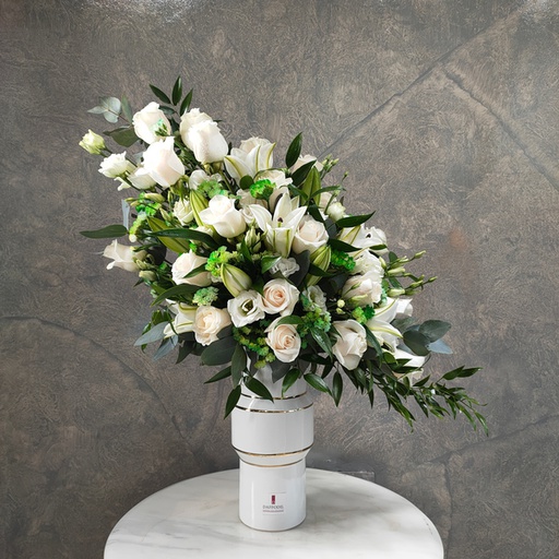 White Vase 20