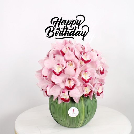 vase Happy Birthday