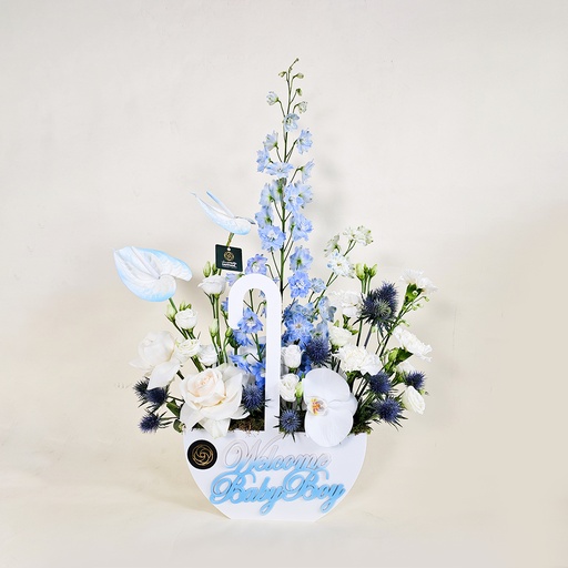 [DFD-BQT-145522] Blue Bouquet by Daffodil