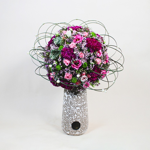 [DFD-BQT-145612] vase of hyacinth flowers